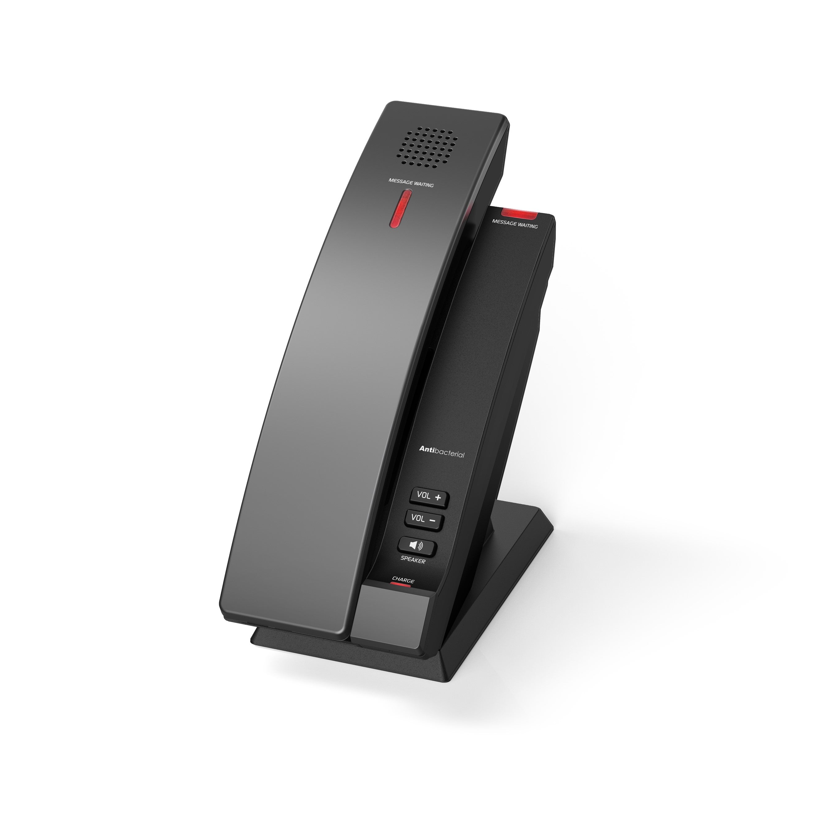 SNOM HD101 Hospitality Phone, Cordless DECT handset, Antibacterial housing, Large LED call indicator, Up to 4 handsets, PoE, HD audio SNOM HD101 Hospitality Phone, Cordless DECT handset, Antibacterial housing, Large LED call indicator, Up to 4 handsets, PoE, HD audio